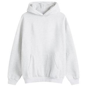 Top à la mode 480 GSM 100% coton polaire pull à capuche plaine blanc surdimensionné hiver pull à capuche pour hommes femmes Logo personnalisé - Product Image 1