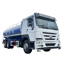 Camiones cisterna de agua Sinotruk Howo 6x4 de alta calidad 371hp/375hp 10 ruedas LHD EURO II camión cisterna de agua de segunda mano con precio bajo