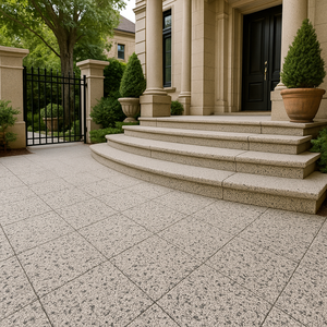 Granito Bianco Halayeb con Superficie Flameada, Diseño Moderno, Duradero, Seguro, Acabado Antideslizante, Ecológico, Cortado a Medida, Cliostones B-A 9 - Product Image 4