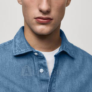 <b>Men</b> <b>Jeans</b> <b>Shirts</b> <b>for</b> Casual Wear Best Quality <b>Men</b> <b>Jeans</b> <b>Shirts</b> <b>for</b> Daily Comfortable Style - Product Image 4