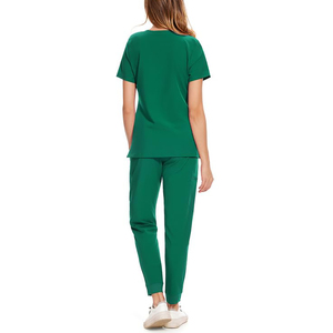 Uniformes de hospital para enfermeras, pantalones de LICRA elásticos de dos piezas, traje de enfermería para correr, uniformes de verano para mujer - Product Image 3