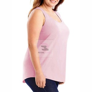 Camisetas transpirables sin mangas de algodón de alta calidad para mujer - Product Image 4