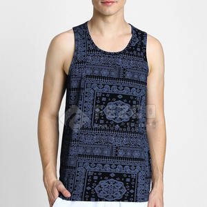 OEM Vêtements de fitness Performance Gym Débardeur pour hommes Tissu évacuant l'humidité Hommes Musculation Débardeur - Product Image 1