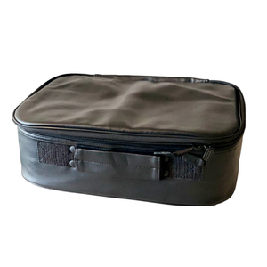 Outils et accessoires de Salon étui en cuir de voyage | Ciseaux de coiffure en cuir peignes tondeuse étui de maintien Logo personnalisé - Product Image 6