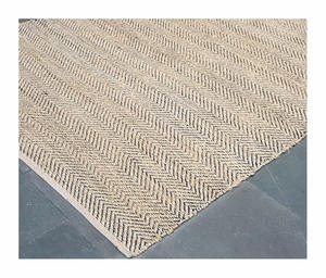 Handmade Bohemian <b>Flat</b> Weave Jute Area <b>Rug</b> Set Eco-Friendly Beautiful Design - Product Image 6