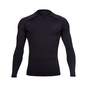 Rash Men Custom UV Ropa Rush Guard Ropa de protección solar Hombres Camisa de compresión Rash Guard Hombres - Product Image 1