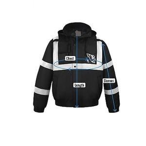 High Quality Hi Vis Workwear Jackets For Men <b>Reflective</b> Construction Supports Custom High Performance Hi Vis Working Jackets - Product Image 3