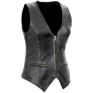 Chaleco de Cuero para Mujer, Chaqueta de Cuero PU sin Mangas, Chalecos de Cuero para Mujer, Chaqueta de Cuero sin Mangas para Mujer con Cinturón - Product Image 3