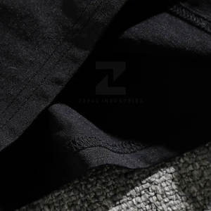 T-shirt pour homme de haute qualité, 100% coton, uni, avec design vierge, impression de logo personnalisé, écologique et respirant, col rond - Product Image 4