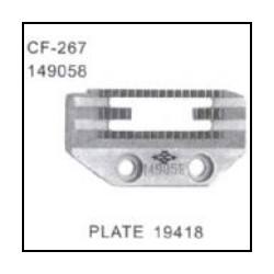 149058 PIEZAS DE MÁQUINA DE COSER INDUSTRIAL DE HIERRO Y ACERO, HECHAS EN TAIWÁN para la MARCA - Product Image 2