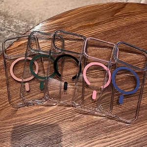 Custodia rigida trasparente in TPU con nuovo design per iPhone 14 Plus e 13 Pro Max, con confezione retail - Product Image 5