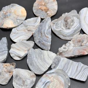 Colección Druzy del desierto hecha a mano exclusiva del diseñador superior Joyas sueltas de jaspe verde natural Colección artesanal exquisita - Product Image 1