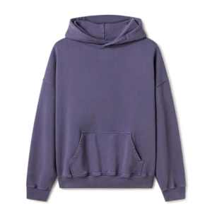 Vente en gros de sweats à capuche en molleton coupe régulière avec impression personnalisée nouveau design pull-over en coton noir pour hommes hiver poche personnalisée du Service OEM - Product Image 1