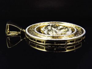 New Design Luxury Moissanite Diamond Studded In S925 Silver Iced Out Hip Hop Pendant Jewelry For Men - Product Image 2