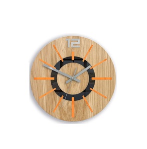 Top Quality Round Shape Acacia Wooden Wall <b>Clock</b> Good Seller Best Manufacturer Best Quality for Home and Office Wall <b>Clock</b> - Product Image 2