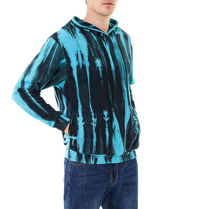 High Quality Classic Bleach Fleece Men Unisex Pullover Tie Die Hop Tie <b>Dye</b> <b>Hoodies</b> <b>Tye</b> <b>Dye</b> Fleece Hoodie Basic Cotton Blended - Product Image 4
