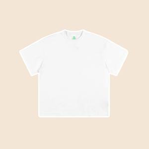 Camisetas personalizadas para hombre de algodón puro de manga corta de punto de tela suave transpirable OEM verano Casual moda Topwear - Product Image 5