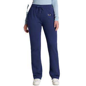 Pantalon de survêtement décontracté pour femme 2026, taille élastique, en molleton, style urbain, devant plat, respirant, design hiver, avec bande latérale - Product Image 1