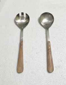 Exquisite Look Resin Wooden Flatware Cutlery Salad Server Top Quality Designer Handle Kitchenware Flatware Cheese Cutting - Product Image 2