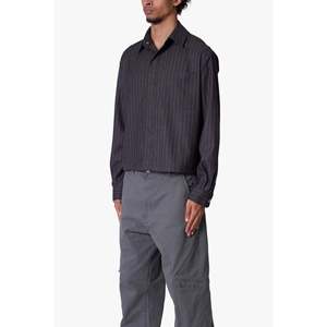 เสื้อครอป L/S ที่เหมาะสม-สีดำ - Product Image 1