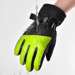 Haute qualité Durable meilleur taux hiver neige hiver gants chaud hommes coupe-vent imperméable pour gants de Ski Top qualité pas cher taux - Product Image 3