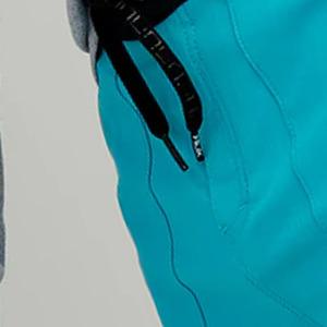 Shorts de Playa para Hombre, Color Turquesa Sólido, con Cierre de Cordón y Bolsillos, Secado Rápido, Estilo Bermuda Casual - Product Image 3