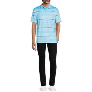 เสื้อยืดกอล์ฟปักโลโก้แขนสั้นสำหรับผู้ชายผ้าฝ้ายโพลีเอสเตอร์เนื้อนุ่มระบายอากาศได้ดีสำหรับผ้าแคนวาสสายโปโล - Product Image 5