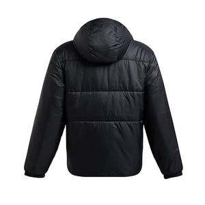 Chaqueta Acolchada con Capucha para Hombre, Diseño Personalizado, con Logotipo Frontal, Resistente al Viento, Corte Ajustado, Talla y Color Personalizables - Product Image 2