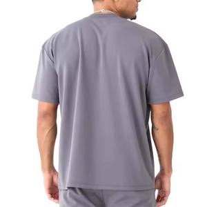 Ropa de verano para hombre, camiseta de gran tamaño de 13 colores, conjunto de pantalones cortos informales de 2 uds para hombre, ropa deportiva para correr, conjuntos de talla grande para hombre transpirables - Product Image 4