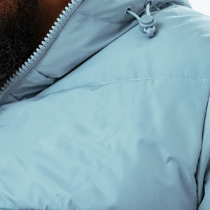 2024 Men's Casual Solid Color <b>Puffer</b> <b>Jacket</b> Hooded Stand Windproof Long Fabric Breathable Light Winter Coated <b>Thin</b> Pocket Street - Product Image 5