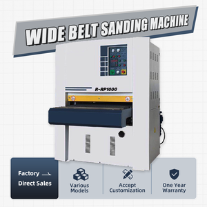 ZICAR robuste mdf planche de bois massif porte travail du bois large ponceuse à bande pour usine de meubles ponçage polisseuse - Product Image 1