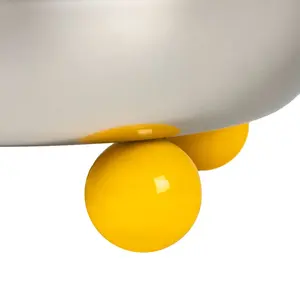 Premium Bar Ice Bucket Metal Luxury Handmade Ice Bucket Premium Modern Large Decorative Ice Container Double Ice Bucket Mirror - Product Image 3