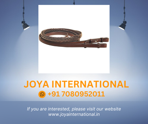 Rênes anglaises en cuir tressé - Product Image 2