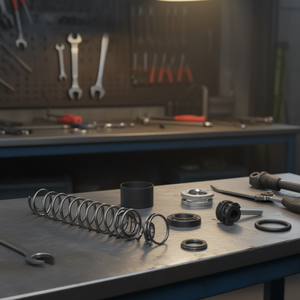 Accessoires et pièces pour outils pneumatiques Hazet, unité de valve pour clé à chocs - Product Image 3