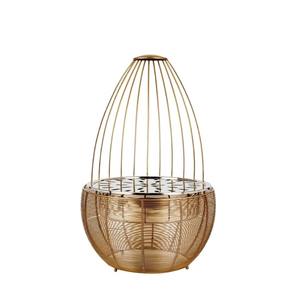 Best Quality Eco-friendly Luxury Metal Golden Black Color Arabian <b>Oud</b> Mabkhar <b>Bakhoor</b> Decorative Burner Tray Set M R Handicrafts - Product Image 2