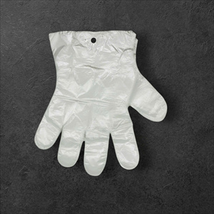 Gants ménagers ultra-fins, imperméables et durables en HDPE/PE/LDPE recyclé, biodégradables et écologiques, certifiés CE/ISO SP1, vente en gros - Product Image 3