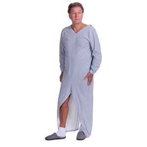 Pyjama 100% coton anti-déchirure, adaptatif, jetable, avec protège-matelas - 9012/2 - Product Image 5