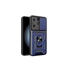 Étui de téléphone en silicone avec support magnétique pour Tecno Spark 10 Pro Pova Neo 10C 7 Plus - Protection de l'appareil photo coulissante, coque antichoc - Product Image 1