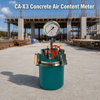 Appareil de mesure de la teneur en air du béton à lecture directe, double méthode, type CA-X3, précision de niveau 1