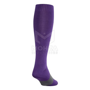 Chaussettes de football d'hiver de haute qualité, couleur unie personnalisée, écologiques, respirantes, fabriquées au Pakistan avec tissu personnalisé, invisibles et sans couture - Product Image 3