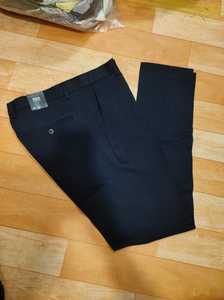 Printemps automne hommes droit taille haute costume en gros Style britannique pantalon mince froncé réunion formelle pantalons d'affaires Unique - Product Image 5