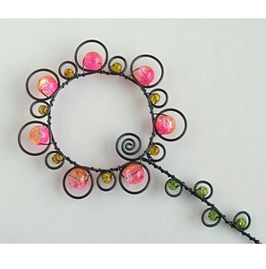 Adorno Navideño Minimalista Hecho a Mano de Hierro Forjado para Árbol de Navidad, Decoración Navideña Colgante - Product Image 1