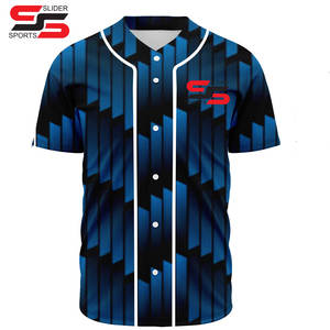 Maillots et vestes de baseball américains personnalisés-Uniformes de sublimation thermique avec patchs de broderie pour équipes/jeux - Product Image 5
