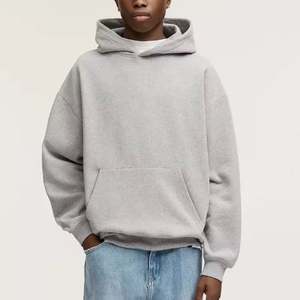 เสื้อฮู้ดดี้ผ้าฝ้าย 100% ระบายอากาศได้ดี ขนาดใหญ่พิเศษ สกรีนโลโก้ OEM สำหรับผู้ชาย ผลิตแบบดิจิทัล เป็นมิตรต่อสิ่งแวดล้อม เหมาะสำหรับฤดูหนาว ขายส่งจากโรงงาน - Product Image 4