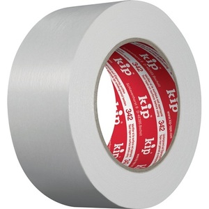 KIP Fabric <b>Carpet</b> Tape 342 25m X 50mm White <b>Roll</b> - Product Image 1