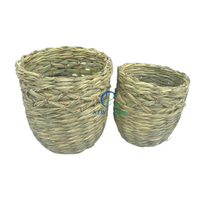 Cestas de Hierba Tejidas a Mano Sostenibles - Naturales, Duraderas, Producción en Vietnam - Product Image 4