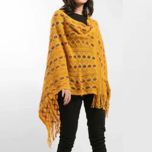 Col en V reniflard coton vente en gros coton tricoté séchage rapide décontracté lâche goutte épaule sweat-shirts pour femmes pull - Product Image 1