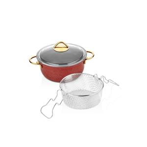 Titano granito Pasta e patatine pentola 22 cm