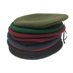 High Quality Beret <b>Hats</b> Custom Logo Universal Beret <b>Hats</b> Plain Cotton Beret <b>Hat</b> With Customized Logo for <b>Men</b> - Product Image 5