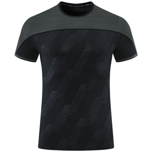 เสื้อออกกำลังกายกล้ามเนื้อบางของผู้ชายระบายอากาศได้ดีเสื้อยืดออกกำลังกายเล่นกีฬาฟิตเนสเหมาะสำหรับใส่ไปยิม - Product Image 1